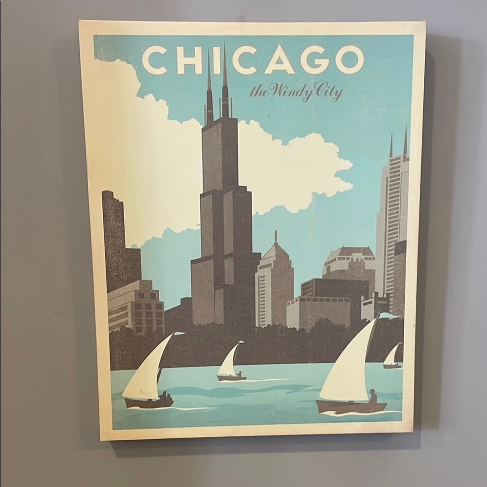Chicago Skyline Art Print